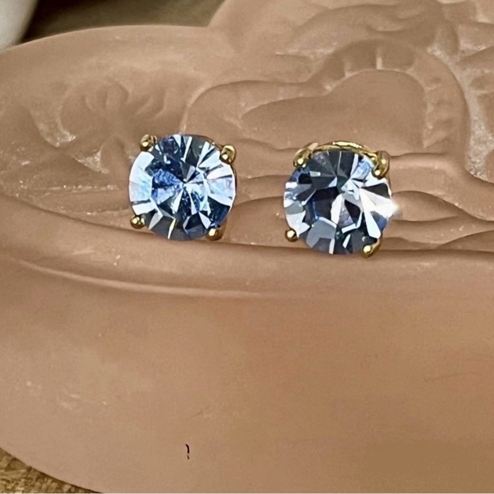 Park Lane Blue Impression Stud Earrings
